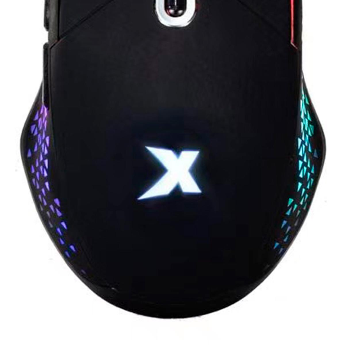 Mouse Gamer X-Micro XGM-230 Óptico 7200 DPI Con Luz RGB